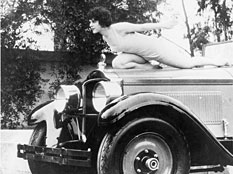 Packard Motor Co. enlisted members of the Marion Morgan Dancers to promote the 1927 model Packard 343 Series Eight. Credit: National Automotive History Collection at the Detroit Public Library