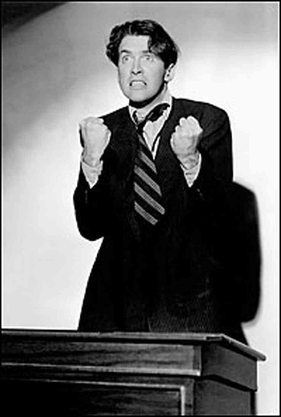 Jimmy Stewart in 'Mr. Smith ...'
