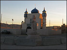 Mosque at National Training Center, Mojave Desert. Mosque at National Training Center, Mojave Desert.