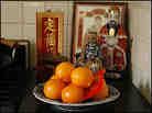 Grace Young's kitchen god altar