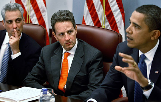 U.S. Treasury Secretary nominee Timothy Geithner