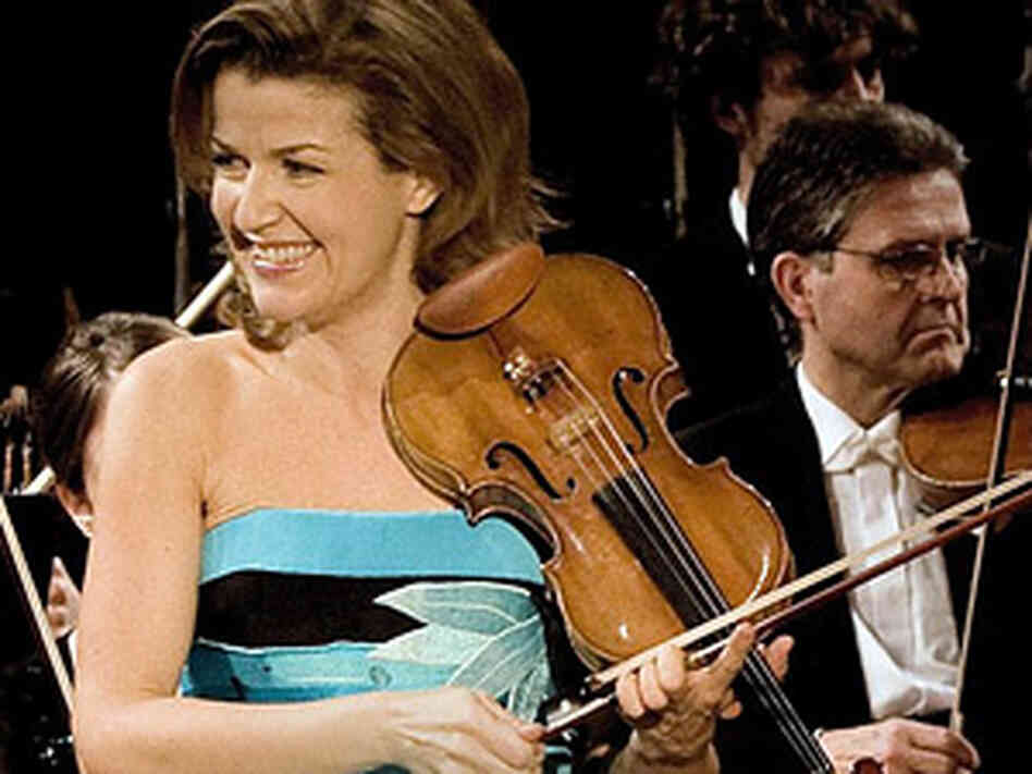 Violinist Anne-Sophie Mutter