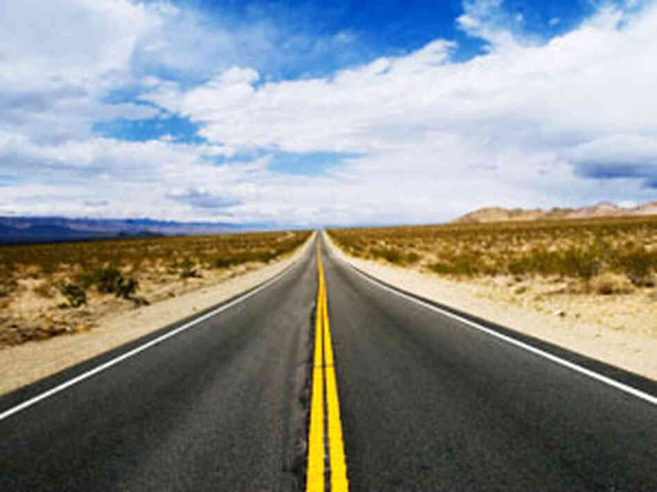 The open road The open road
