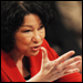In The Hot Seat, Sotomayor Is Model Of Judicial Cool