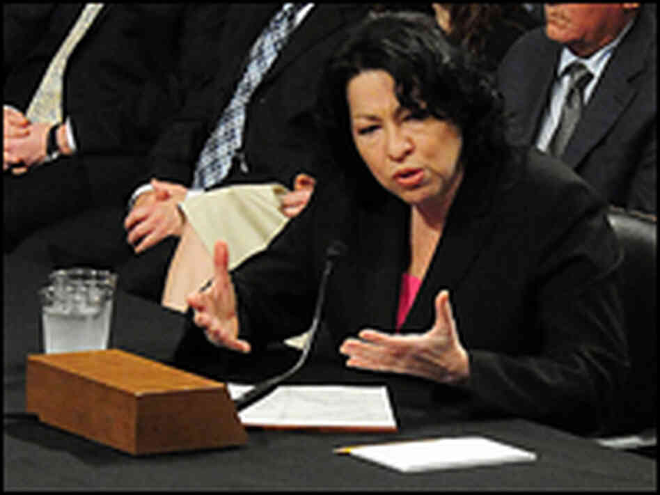 U.S. Supreme Court nominee Judge Sonia Sotomayor