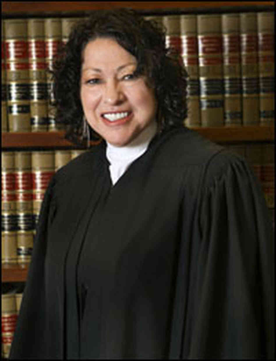 Judge Sonia Sotomayor.