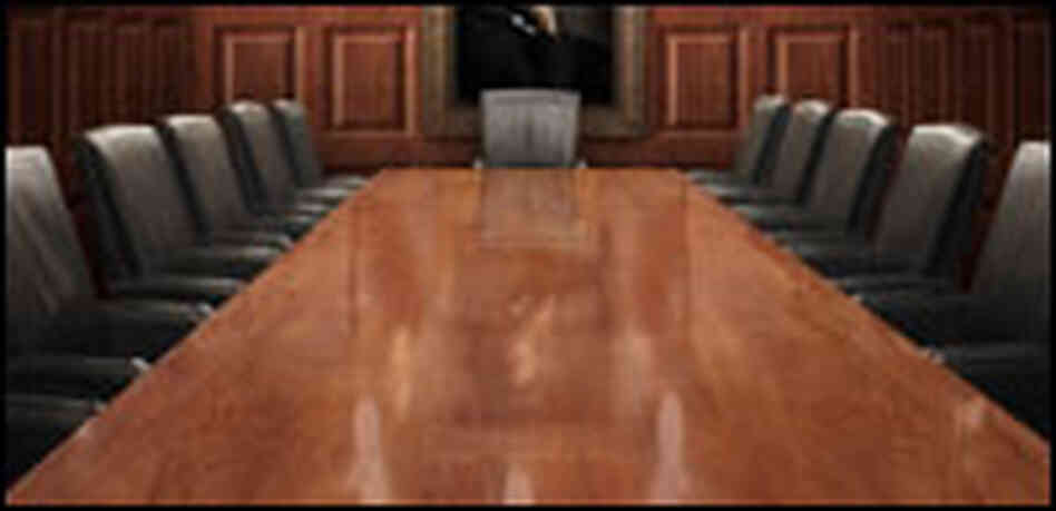Corporate boardroom