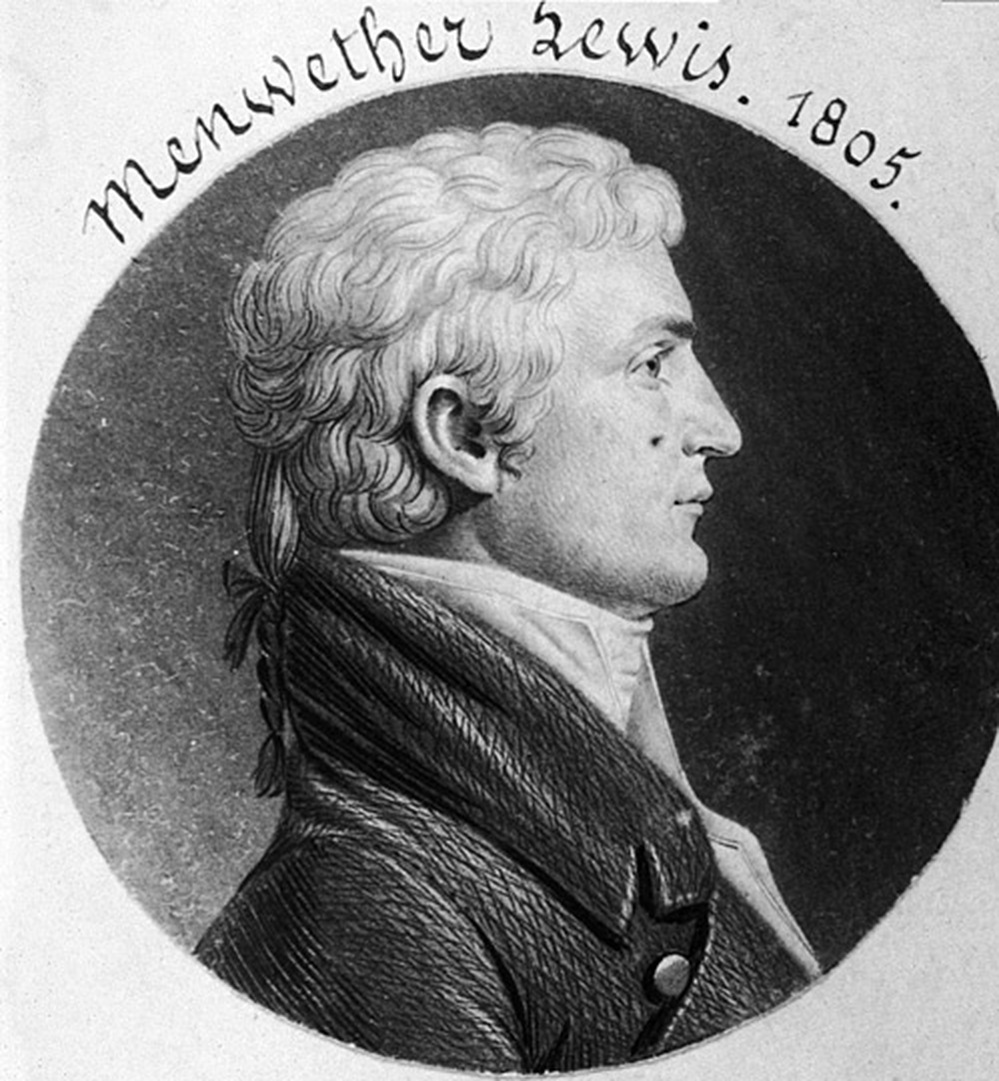 Explorer Meriwether Lewis died in 1809.