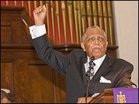 Rev. Joseph Lowery Enraptures Audience