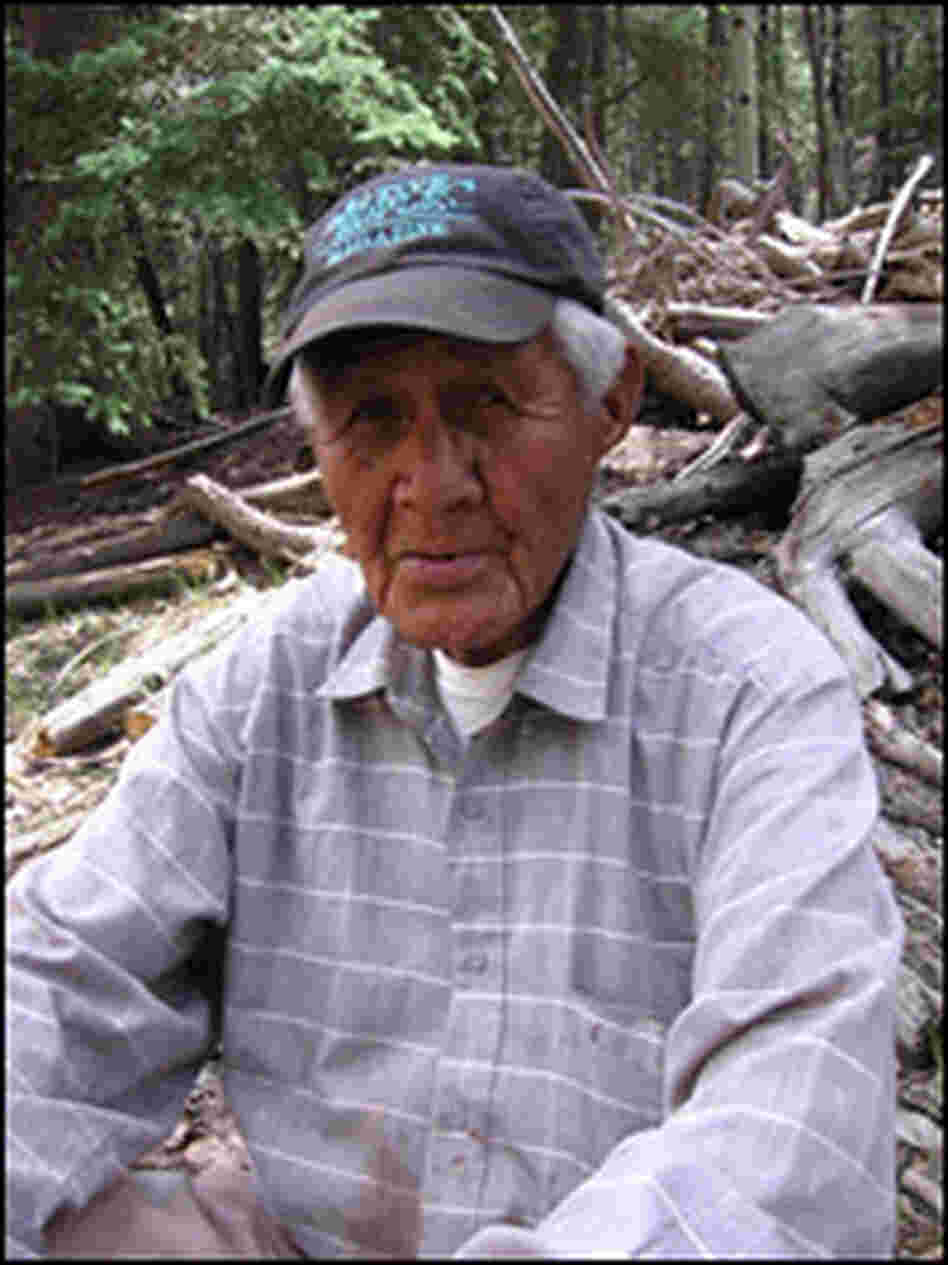 Fred Harvey, an 87-year-old roadman, or high priest,