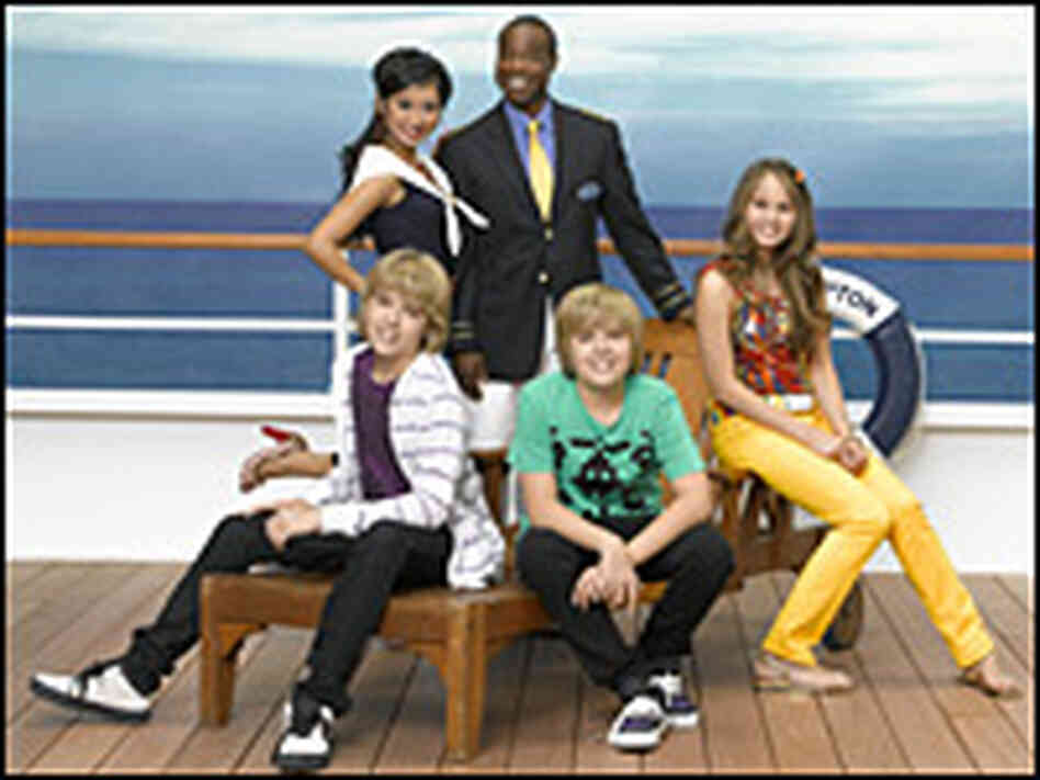 The cast of 'The Suite Life on Deck'