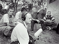 Smith in Kosovo Serbian Village 