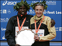 Marathon winners