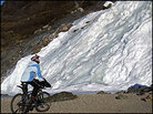 Jill Homer on Her Bike Jill Homer on Her Bike
