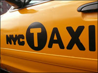 Noel Hidalgo's taxi