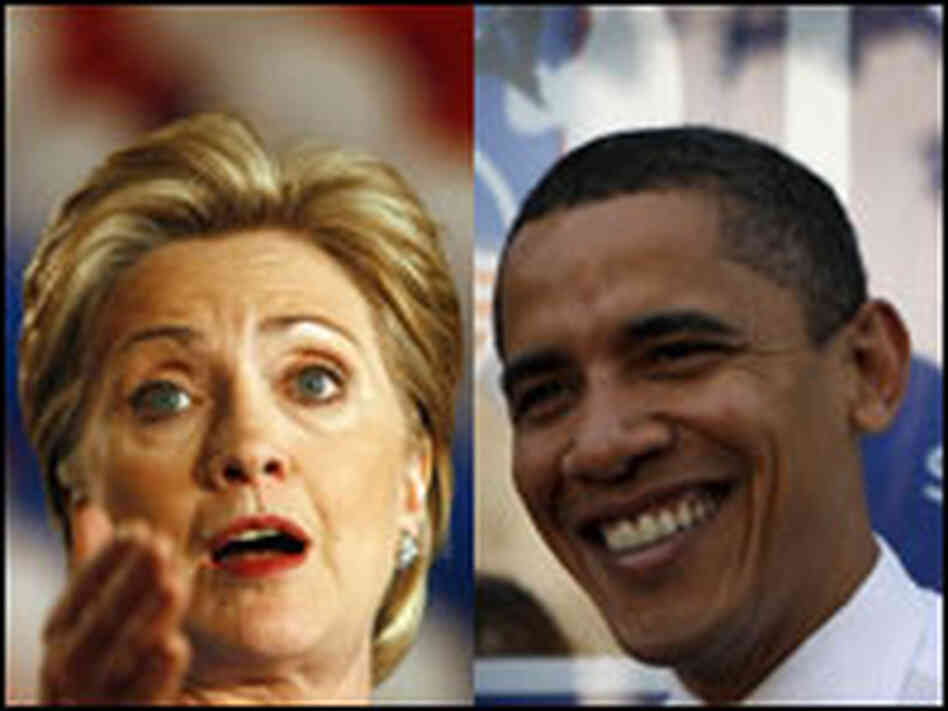 Obama and Clinton Obama and Clinton
