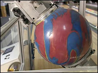 WATCH: Harry, the bowling ball testing machine
