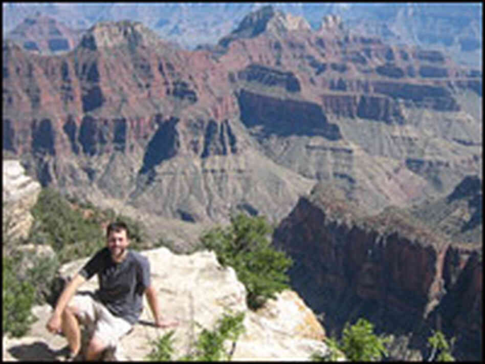 Dan at the Grand Canyon Dan at the Grand Canyon
