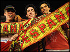 Fans celebrate after Spain wins the Euro 2008 soccer championships Fans celebrate after Spain wins the Euro 2008 soccer championships