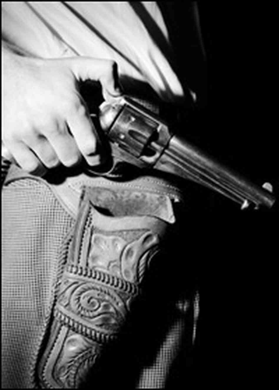 A revolver from the 1870s A revolver from the 1870s