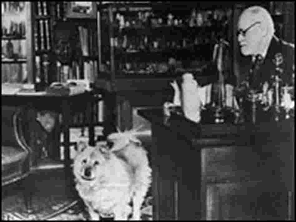 Freud and dog Freud and dog