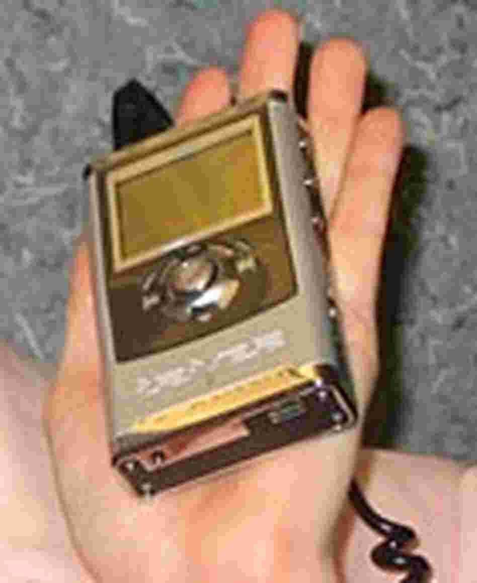 iRiver portable digitial music player. iRiver portable digitial music player.