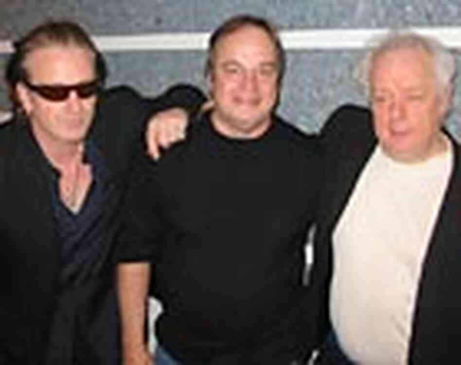 Bono, NPR's Alex Chadwick and Jim Sheridan Bono, NPR's Alex Chadwick and Jim Sheridan