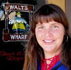 Lynne Cox at home in Seal Beach, Calif.