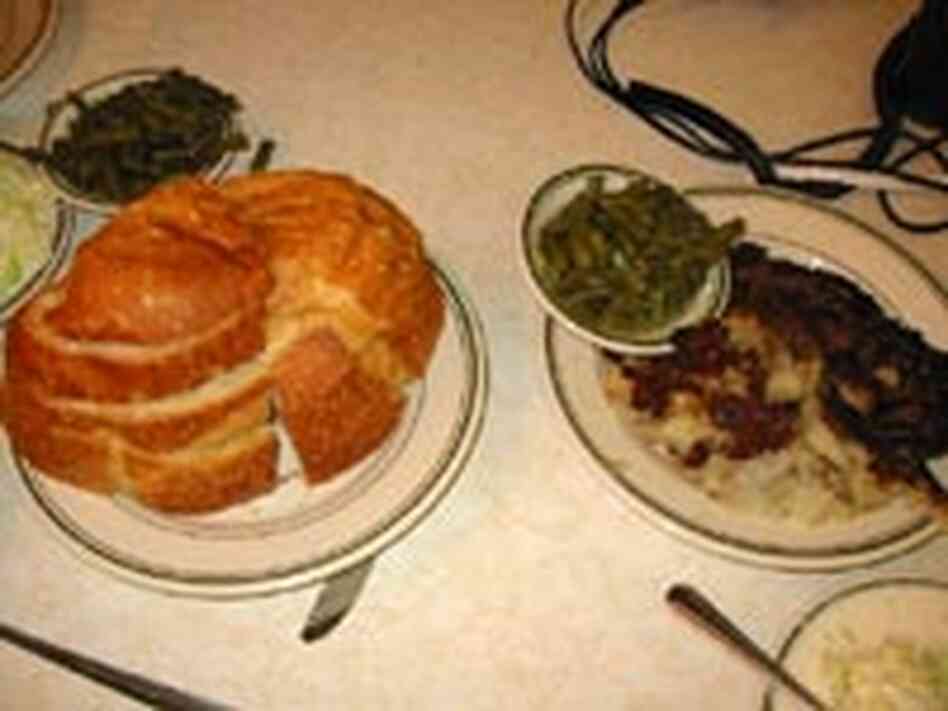 A typical meal at The Pantry includes fresh sourdough bread and famous Pantry home fries A typical meal at The Pantry includes fresh sourdough bread and famous Pantry home fries