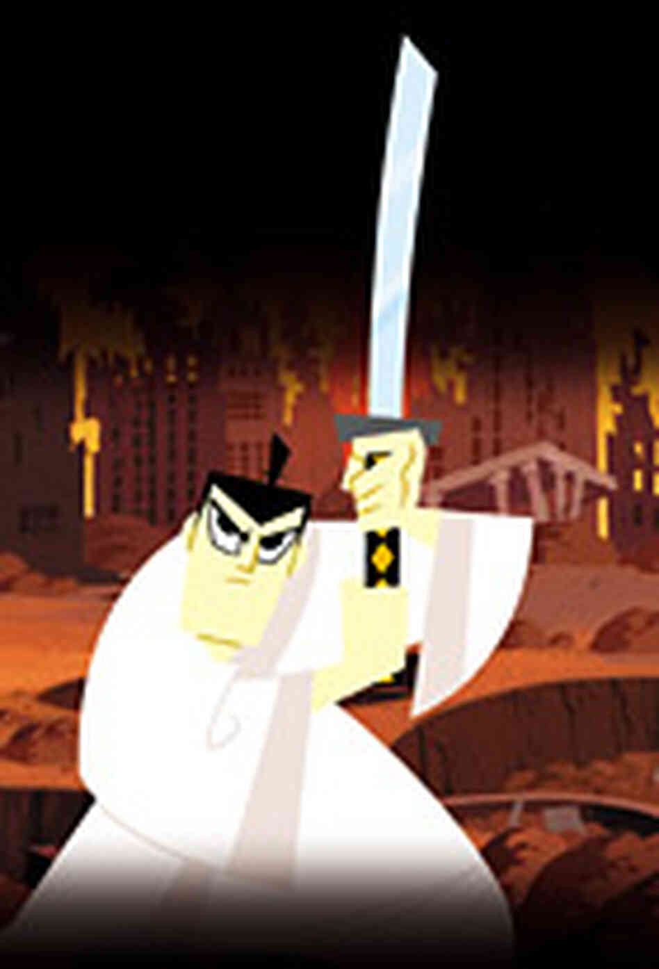 Still frame from a scene of an episode of 'Samurai Jack' Still frame from a scene of an episode of 'Samurai Jack'