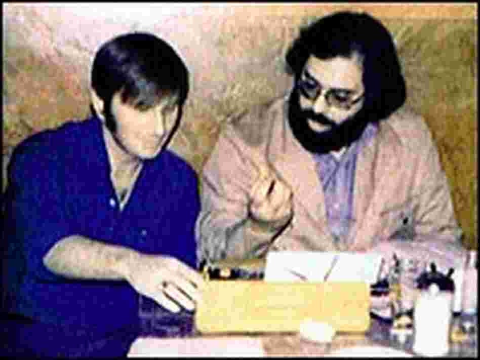 Francis Ford Coppola, right, talks with Cafe Trieste founder Papa Gianni Francis Ford Coppola, right, talks with Cafe Trieste founder Papa Gianni
