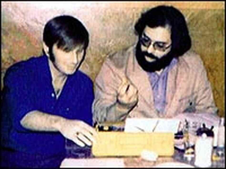 Francis Ford Coppola, right, talks with Cafe Trieste founder Papa Gianni Francis Ford Coppola, right, talks with Cafe Trieste founder Papa Gianni