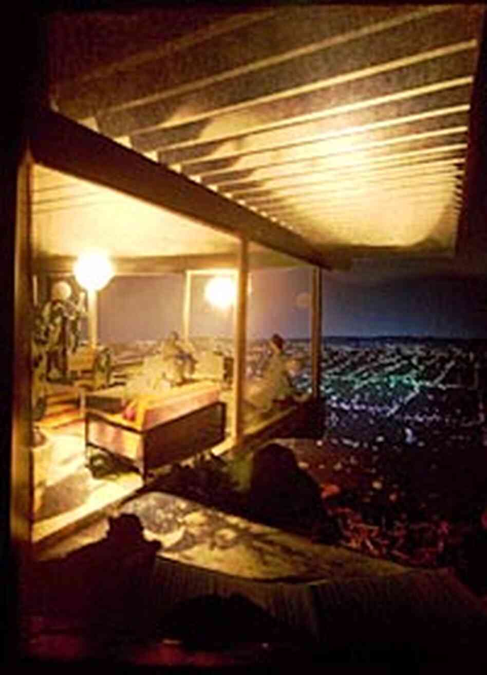 View from a three-dimensional model created using Shulman's iconic photo.