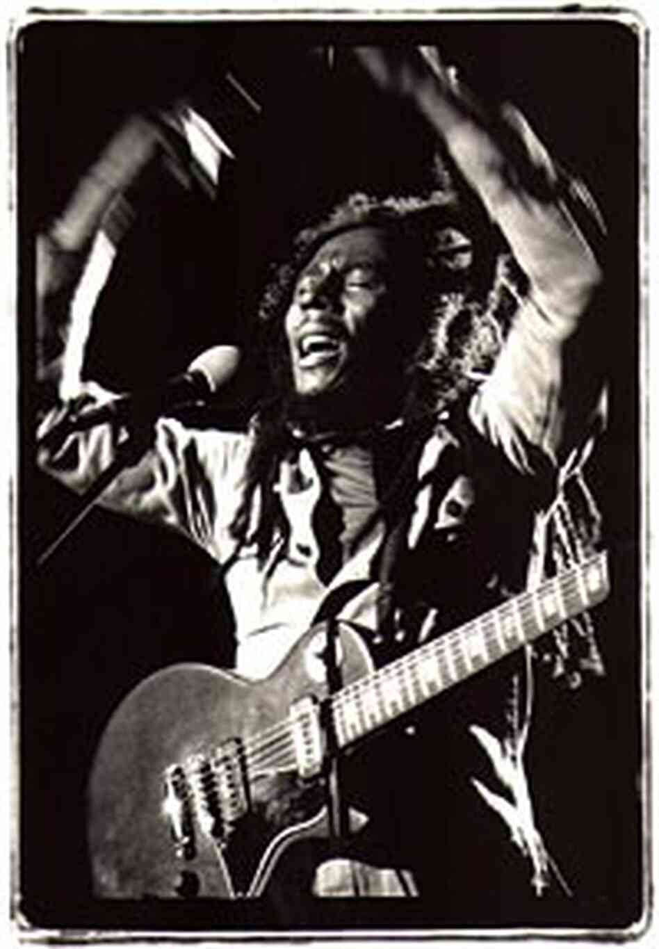 Bob Marley performs in San Diego, 1978. Bob Marley performs in San Diego, 1978.