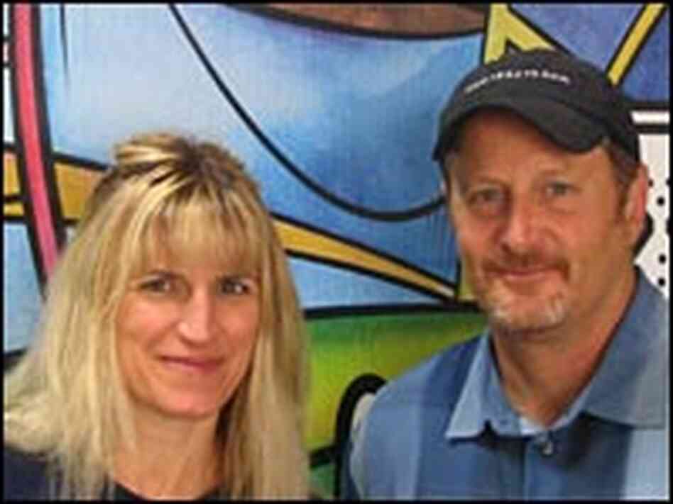 Catherine Hardwicke and Stacey Peralta at the NPR West studios in Culver City, Calif. Catherine Hardwicke and Stacey Peralta at the NPR West studios in Culver City, Calif.
