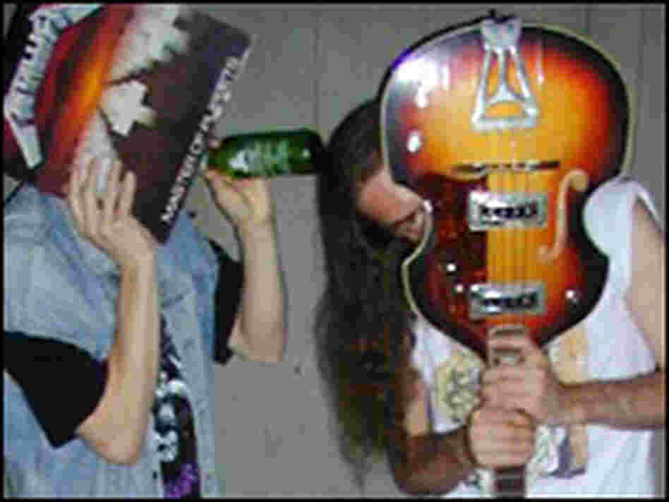 Members of the parody band Beatallica.