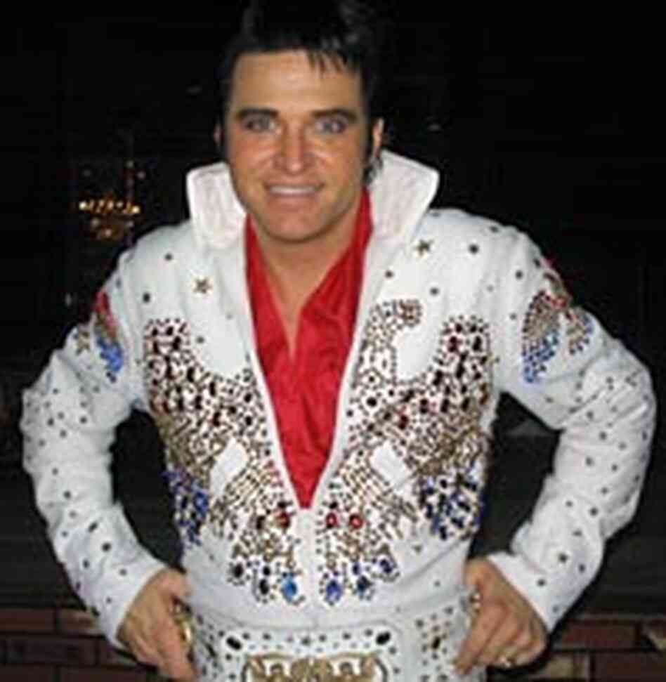 Johnny Thompson, president of the Professional Elvis Impersonators Association Johnny Thompson, president of the Professional Elvis Impersonators Association
