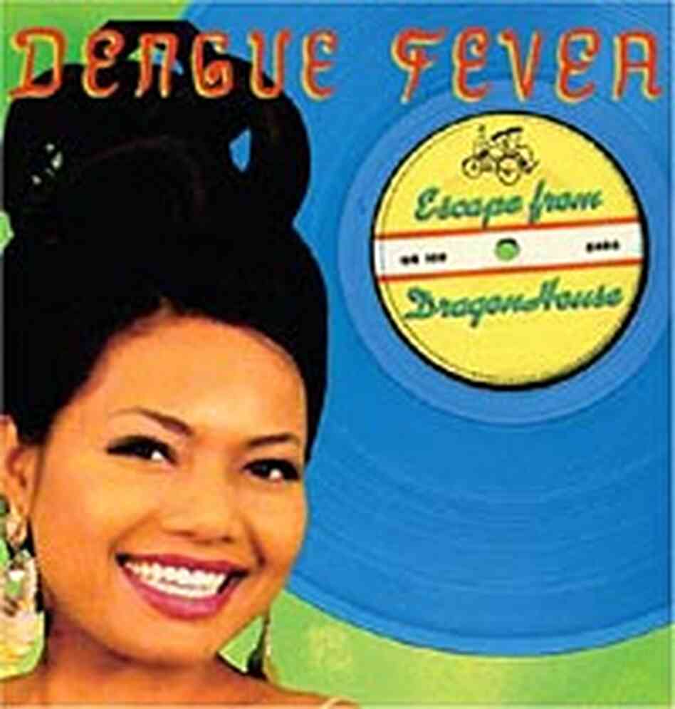 Cover of Dengue Fever's sophomore CD, 'Escape from Dragon House' Cover of Dengue Fever's sophomore CD, 'Escape from Dragon House'