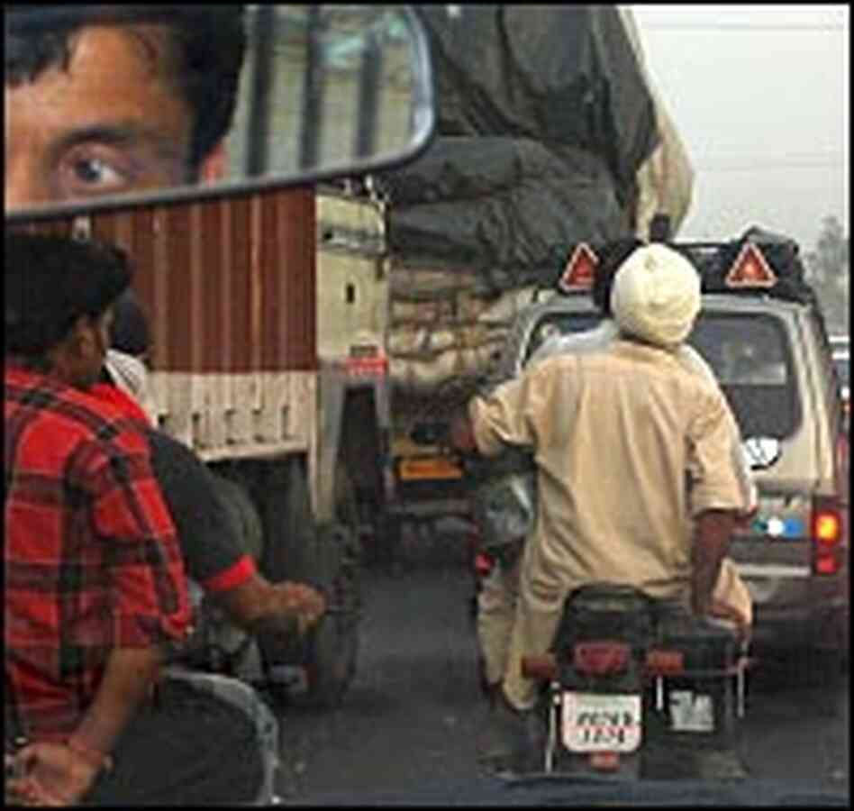 Delhi's traffic is notorious