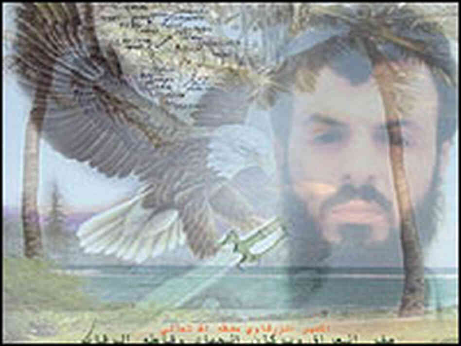 A Web screenshot depicting the slain terrorist leader Abu Zarqawi. A Web screenshot depicting the slain terrorist leader Abu Zarqawi.