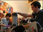 Marc Powell and his super blender Marc Powell and his super blender