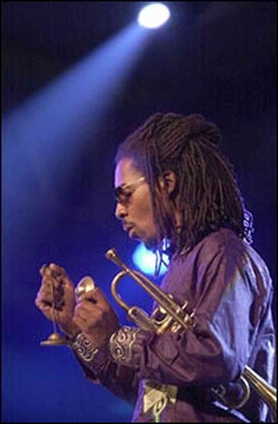 Roy Hargrove performs at a jazz festival in Spain Roy Hargrove performs at a jazz festival in Spain