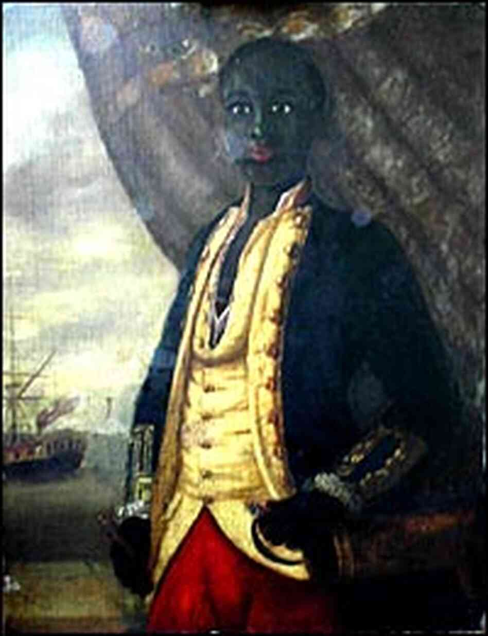 Photo of the Revolutionary War-era 'Black Admiral' painting