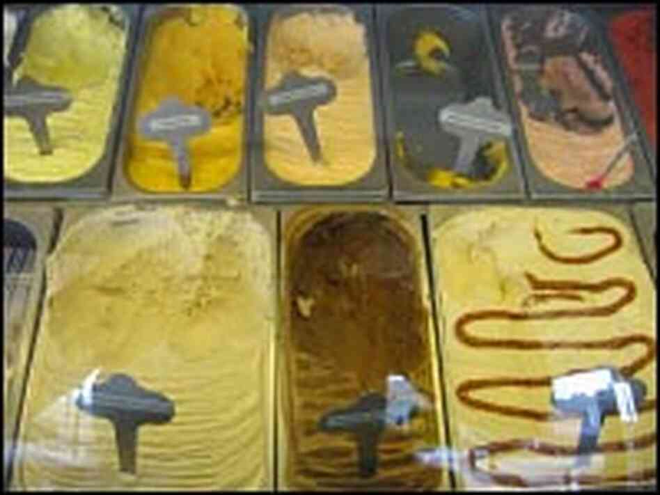 Some of the sweets available at Pazzo Gelato