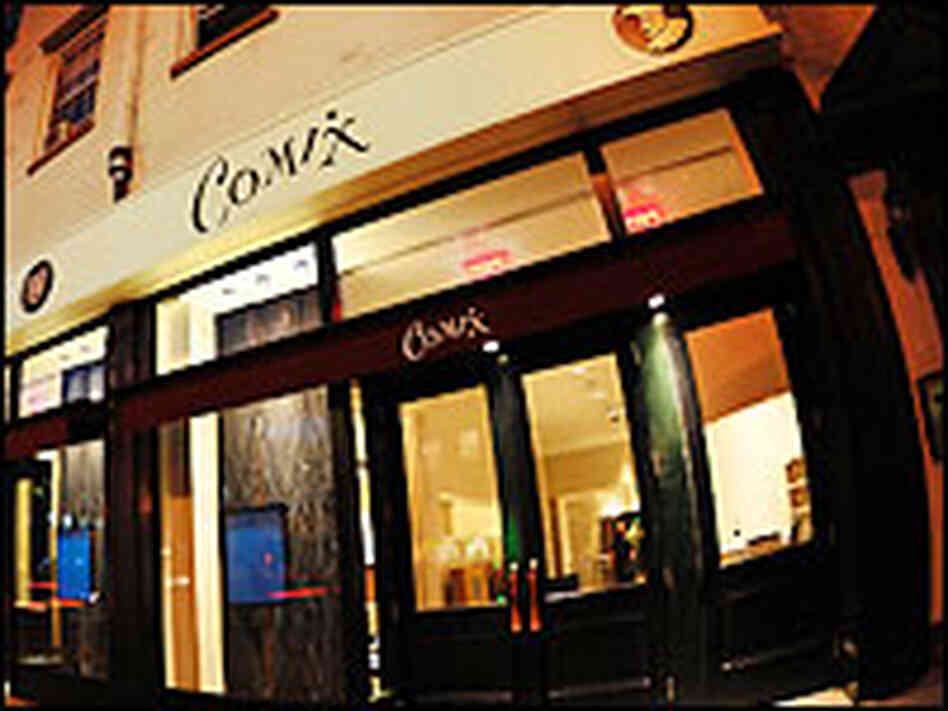 Comix is one of New York's megaclubs for comedy, with a 320-seat theater. Comix is one of New York's megaclubs for comedy, with a 320-seat theater.