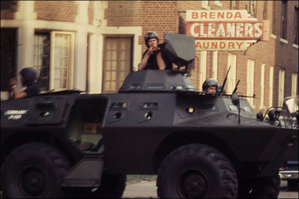 President Johnson dispatched federal troops to Detroit to quell the riots.