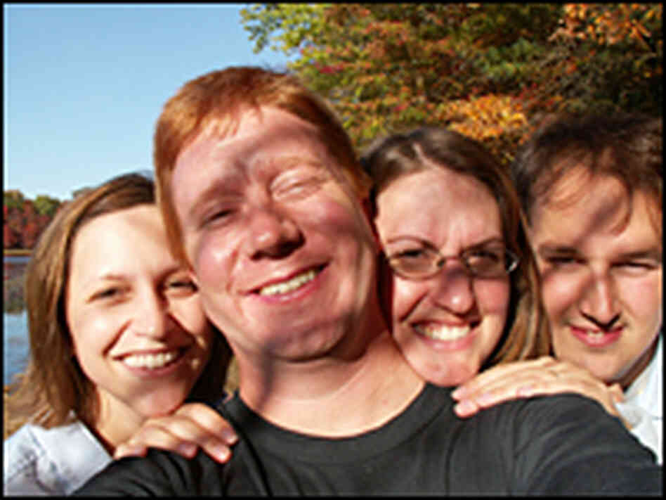 The Hairy, Two Downies and a Red-Head team pose The Hairy, Two Downies and a Red-Head team pose