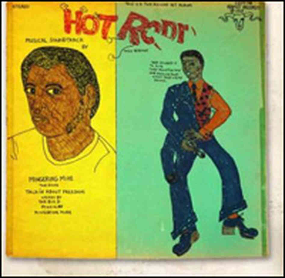 The album cover to the soundtrack for the movie Hot Rodd. Courtesy: Mingering Mike.