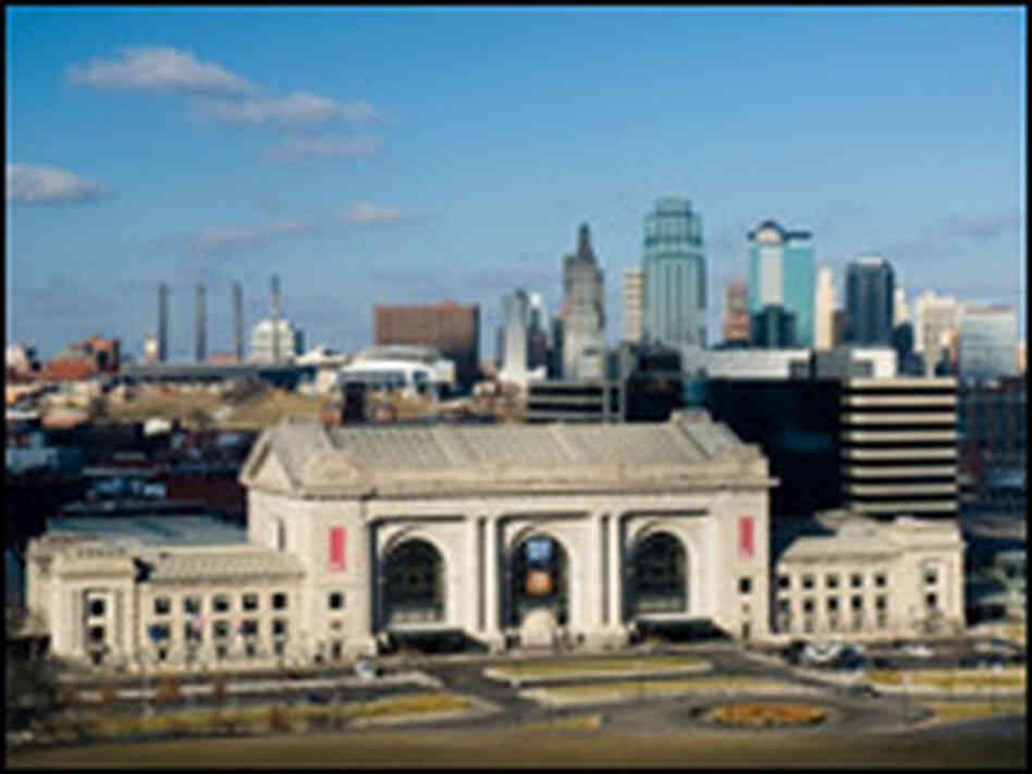 Kansas city skyline Kansas city skyline