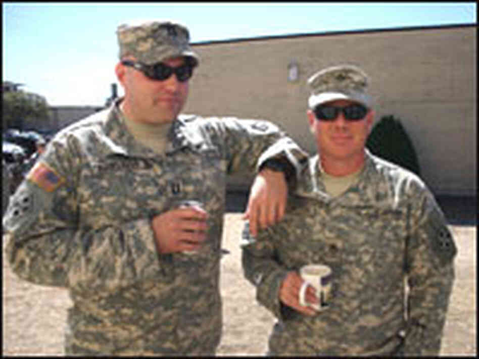 Capt. Rawlings and close friend Capt. Walker Capt. Rawlings and close friend Capt. Walker